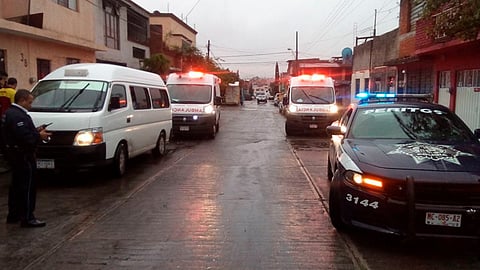 Los niños no resultaron con heridas graves (Foto: Cortesía)