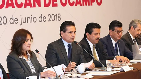Encabeza Gobernador Silvano Aureoles Primera Sesión Ordinaria 2018 del Consejo Estatal de Seguridad Pública (Foto: Cortesía)