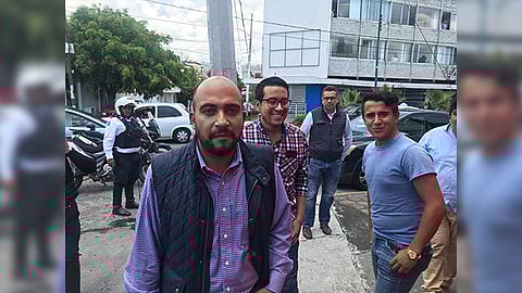El coordinador de la campaña de Quintana dijo que fue necesario llamar a las autoridades del Instituto Electoral de Michoacán (IEM), además de elementos de la Policía (Foto: Cortesía)