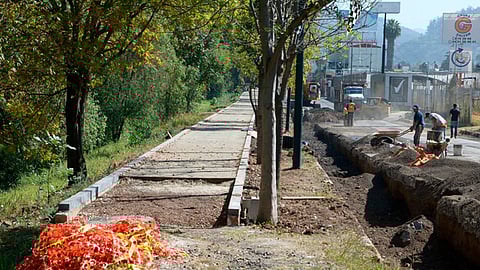 Una de las obras denunciadas es la del Parque Lineal del Río Chiquito (Foto: Archivo)