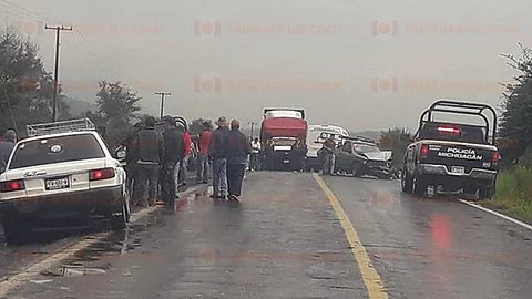 Otras dos personas resultaron lesionadas (Foto: RED 113)