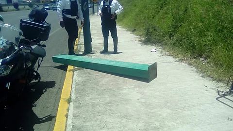 El indiciado fue identificado como Orlando E., de 23 años edad, y trasladado al Ministerio Público para dar continuidad a su proceso legal (Foto: Cortesía)