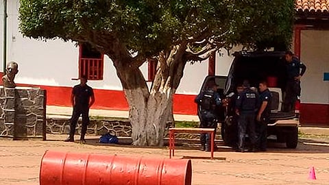 (Foto Facebook: Policía Michoacan Erongaricuaro)