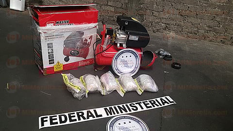 Estaban al interior de una compresora (Foto: RED 113)