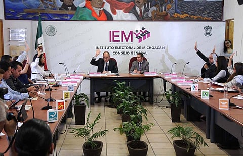 Aunque la Sala Superior del TEPJF ordenó que la consulta se aplicara en todo el municipio, el mecanismo sólo se efectuará en la cabecera (Foto: Facebook IEM)