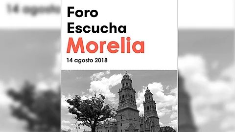 Empresarios, académicos, religiosos y víctimas, en el Foro “Escucha Morelia”