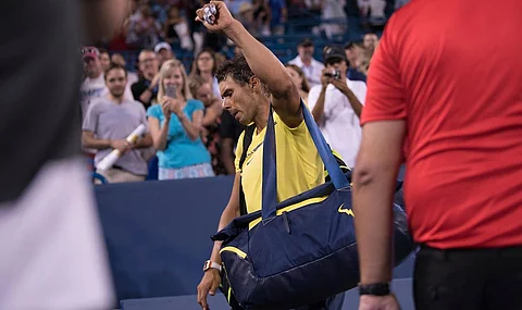 Nadal decidió no participar en el Masters de Cincinnati, para encarar el U.S. Open de la mejor manera (Cortesía Twitter: @CincyTennis).