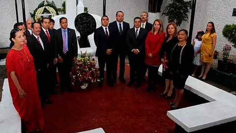 Se colocó una ofrenda (Foto: Cortesía)