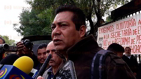 Realizan marcha y mitin en Ciudad de México, previo a la reunión con autoridades federales (Foto: archivo)