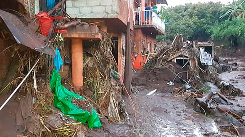 Al menos 20 casas sufrieron daños (Foto: Cortesía)