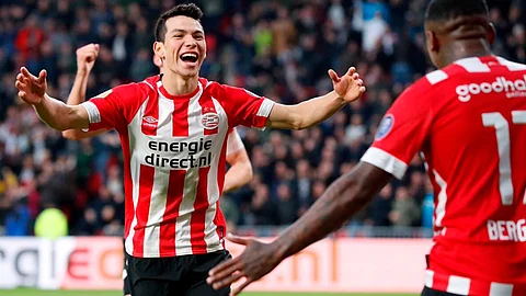 PSV Eindhoven llegó a 18 puntos en la cima de la Eredivisie (Foto: Twitter)