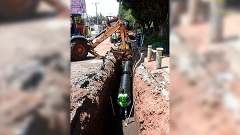 Las labores y la reducción de carriles se encuentran en el tramo que comprende la avenida Solidaridad en su cruce con Luis Mora Tovar, hasta la avenida Jesús Sansón Flores (Foto: Cortesía)