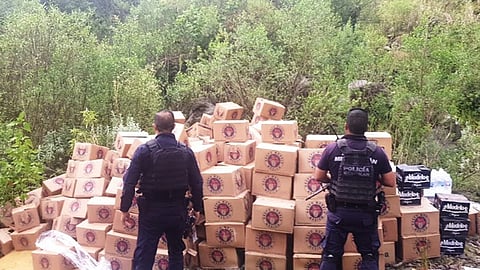 Luis Alberto H., de 25 años de edad, alias “El Gordo”, se le encontró entre sus pertenencias un fusil AK-47 (Foto: Cortesía)