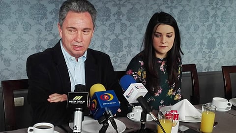 En conferencia de prensa efectuada esta mañana, Gómez Morín planteó que el partido está desdibujado, desvinculado de sus principios (Foto: Sayra Casillas)