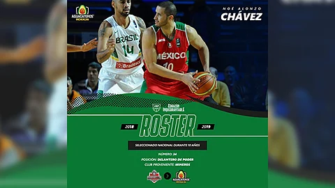 Los Aguacateros de Michoacán arrancan su participación en la Liga Nacional de Baloncesto Profesional el próximo 12 de octubre ante Libertadores de Querétaro (Foto: Cortesía)