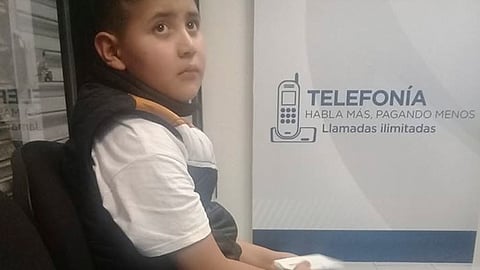 El menor por el momento se encuentra en la protección de víctimas en la colonia La Esperanza (Foto: Facebook/Kukimieliki Tapia Pimentel)