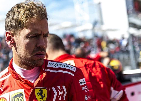 Vettel opinó que de no haber sido por el choque, él tenía la velocidad suficiente como para ganar el GP de Estados Unidos (Foto: Twitter)