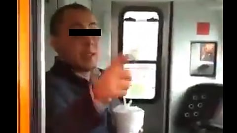 El sujeto negó las acusaciones (Foto: captura de pantalla de @24_CDMXNoticias)
Por: Salvador Gaytán
