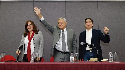 Mario Delgado presentó la iniciativa (Foto: @mario_delgado1)