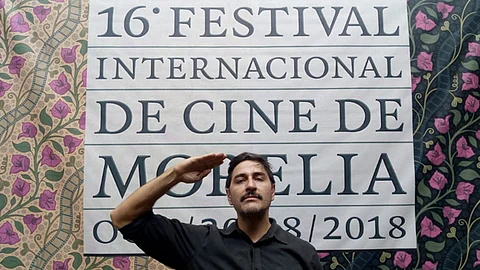 Fernando Llanos, realizador michoacano y ganador de la categoría Mejor Largometraje Documental por “Matria” en 2014 (Foto: Cristian Ruiz)