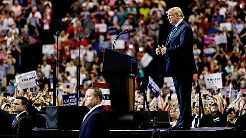 Esta no es la primera vez que Trump asegura que tiene una buena relación con López Obrador, (Foto: @realDonaldTrump)