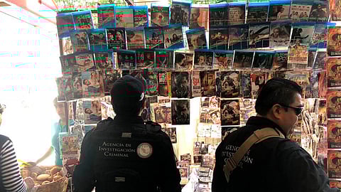 El material fue llevado al Ministerio Público (Foto: PGR)