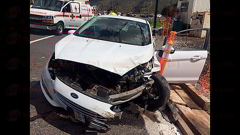 Por fortuna el incidente no dejó víctimas qué lamentar (Foto: Heber Morales)