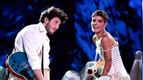 Sin duda, hicieron gran química en el escenario (Foto:@HalseyArgentina)