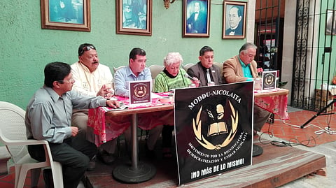 Planilla Oro demanda se vigile la sucesión rectoral en la UMSNH