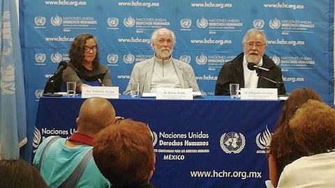 Agregó que es importante debatir el destino de las fuerzas armadas (Foto: @A_Encinas_R)