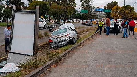 Sólo hay daños materiales (Foto: RED 113)