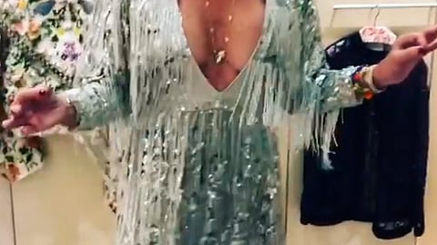 Lo contrario a una foto que subió hace 5 días en traje de baño, esta vez la elogiaron (Imagen: captura de video)