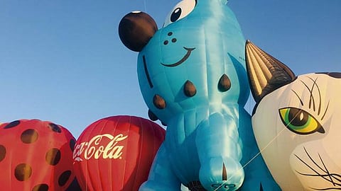 Esta mañana del viernes comenzó la edición número 17 del Festival Internacional del Globo (Foto: @FIGLeon)
