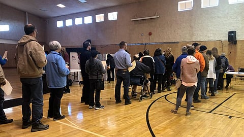 Se estima que el 88% de los votantes es de raza negra (Foto Twitter:
@JennCMartinez)