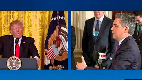 Este incidente ocurrió hace unos días, cuando el periodista lanzó unas preguntas que no le pareció al presidente Donald Trump (Foto: Jim Acosta)