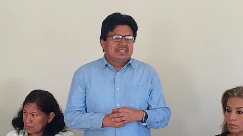 “Nosotros debemos iniciar un proceso de diálogo y reconciliación en cada una de las regiones indígenas, hay muchas donde la violencia ha llevado a cosas terribles “, señaló Regino Montes (Foto: @DEELAYUUK)