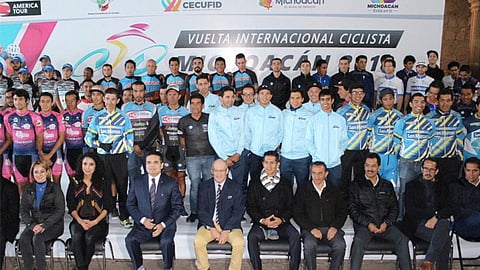 La Vuelta Internacional Ciclista Michoacán 2018 arranca mañana 15 de noviembre a las 8:00 horas (Foto: Cortesía)