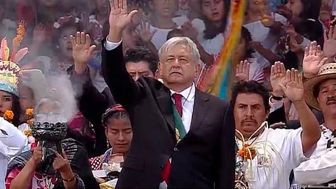 Manifestó de nueva cuenta su rechazó a los vicios del viejo régimen (Foto: Video Captura)