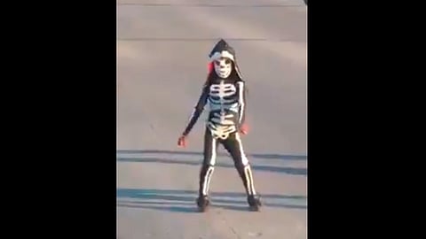 Fue captado en calles de Tijuana (Foto: captura de video)