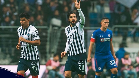 Rodolfo Pizarro es el autor del único tanto (Foto: @Rayados)