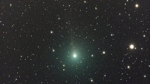 La NASA ha anunciado que el cometa 46P/Wirtanen se podrá observar a simple vista el 16 de diciembre (Foto: @peu_unam)