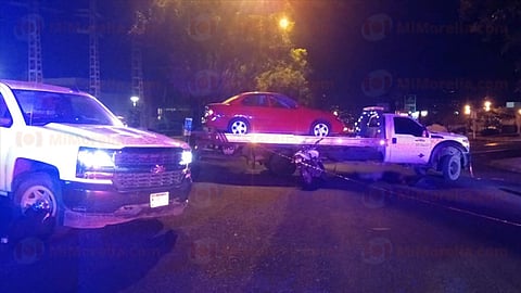 El incidente se registró la madrugada de este viernes en el Periférico Paseo de la República, frente a Costco (Foto: RED 113)