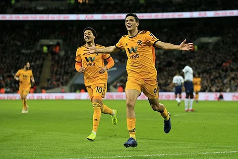 Raúl Jiménez anotó en triunfo de Wolverhampton sobre Tottenham