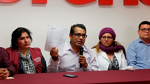 Enviaron un documento a Yeidkol Polevnsky Gurwitz, presidenta del Comité Ejecutivo Nacional de Morena (Foto: Sayra Casillas)