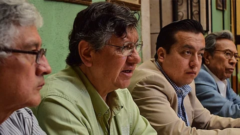 El también doctor Ciencias políticas aseguró que la Comisión de rectoría es un órgano carente de legitimidad entre la comunidad (Foto: Cortesía)