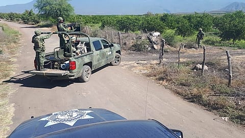 Se desplegaron Fuerzas Armadas en la zona (Foto Cortesía)