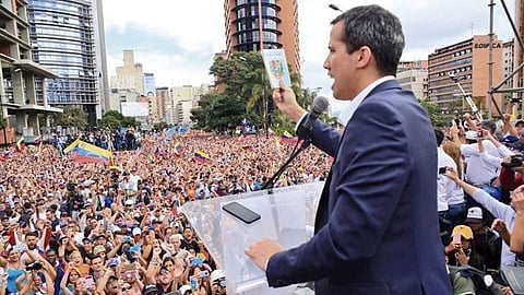 Tiene una carrera de nueve años en la Asamblea Nacional (Foto: @jguaido)