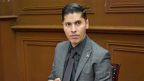Cárcel para funcionarios que toquen "un peso" del erario público: Javier Paredes (Foto Cortesía)
