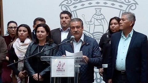 Morón Orozco aseguró que todas las llamadas telefónicas que realiza el ayuntamiento de Morelia siguen un protocolo (Foto: Cortesía)