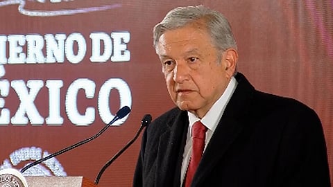 Reiteró que su gobierno no utilizará el uso de la fuerza para liberar las vías férreas: "todo por la razón y el derecho" (Foto: Captura)